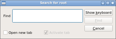 Root search